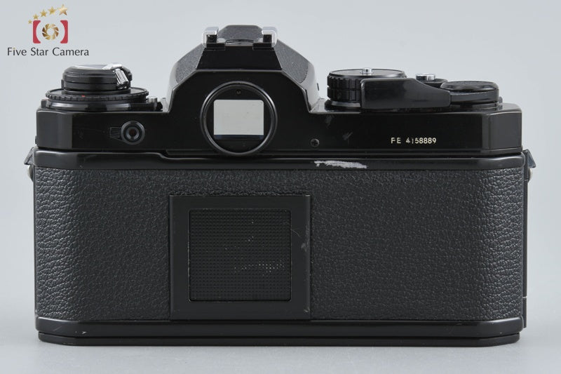 Nikon FE Black 35mm SLR Film Camera Body