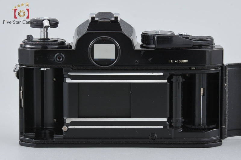 Nikon FE Black 35mm SLR Film Camera Body