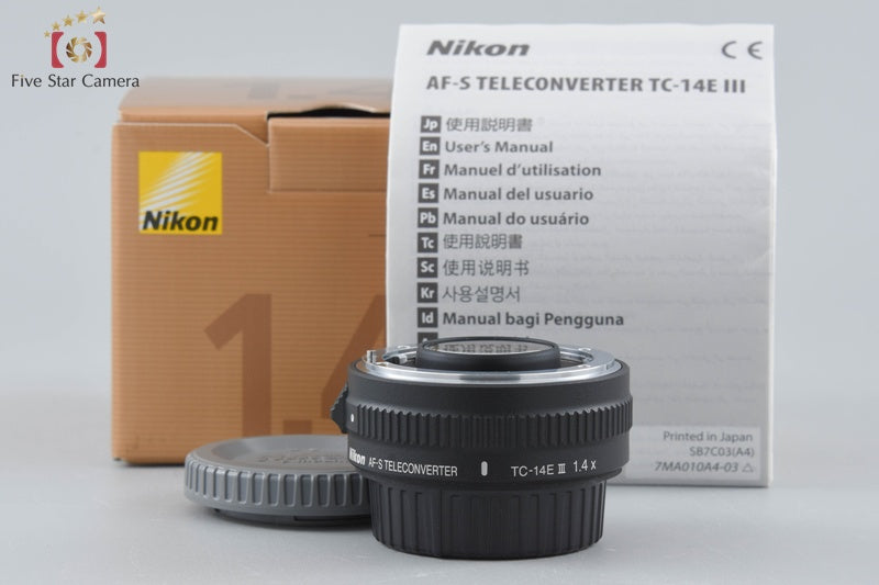 Nikon AF-S TELECONVERTER TC-14E III 1.4x w/ Box