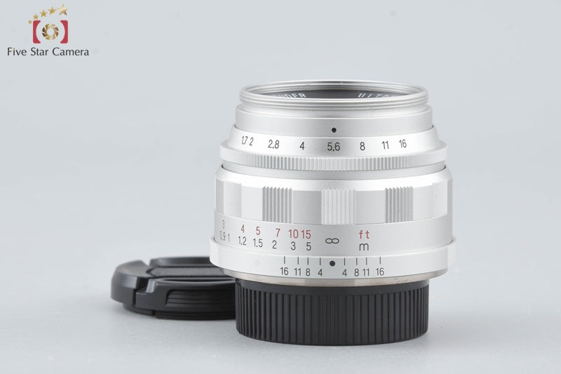 Voigtlander ULTRON 35mm f/1.7 Aspherical Silver L39 LTM Leica Thread Mount