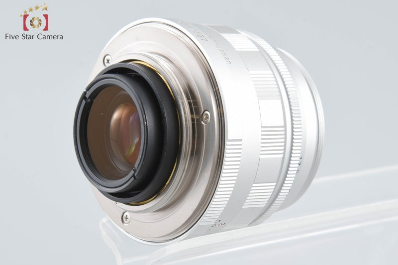 Voigtlander ULTRON 35mm f/1.7 Aspherical Silver L39 LTM Leica Thread Mount