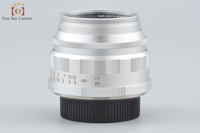 Voigtlander ULTRON 35mm f/1.7 Aspherical Silver L39 LTM Leica Thread Mount