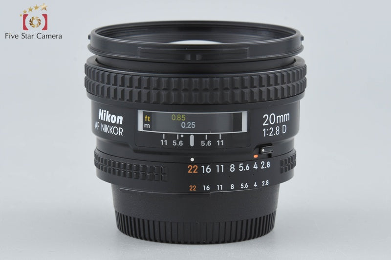 Nikon AF NIKKOR 20mm f/2.8 D