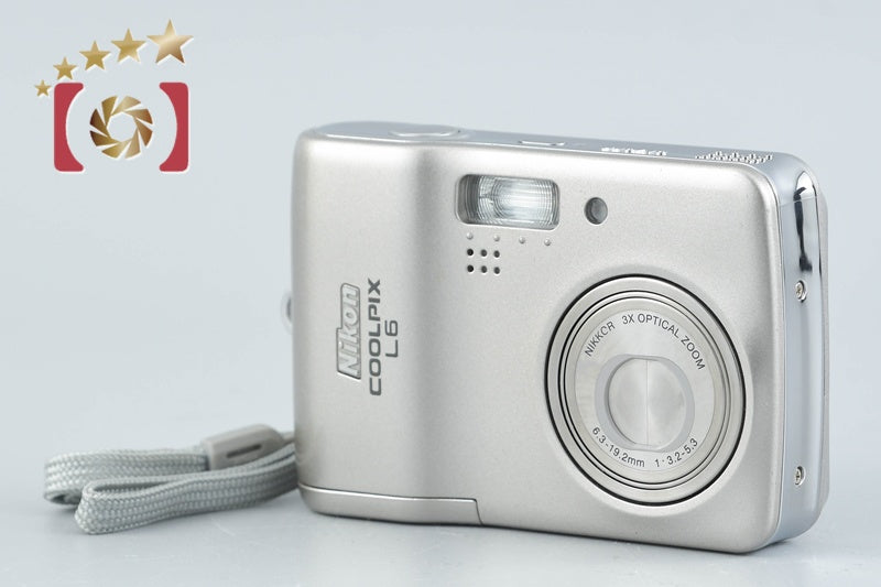 Nikon COOLPIX L6 Titanium Silver 6.0 MP Digital Camera