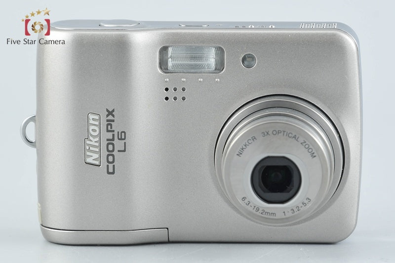 Nikon COOLPIX L6 Titanium Silver 6.0 MP Digital Camera