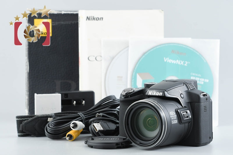 Nikon COOLPIX P510 Black 16.1 MP Digital Camera w/ Box