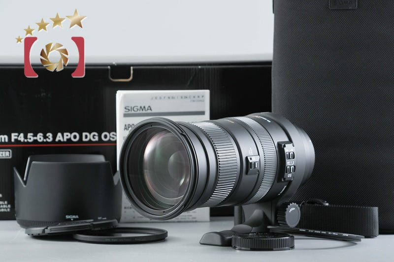 Sigma APO 50-500mm f/4.5-6.3 DG OS HSM for Canon w/ Box