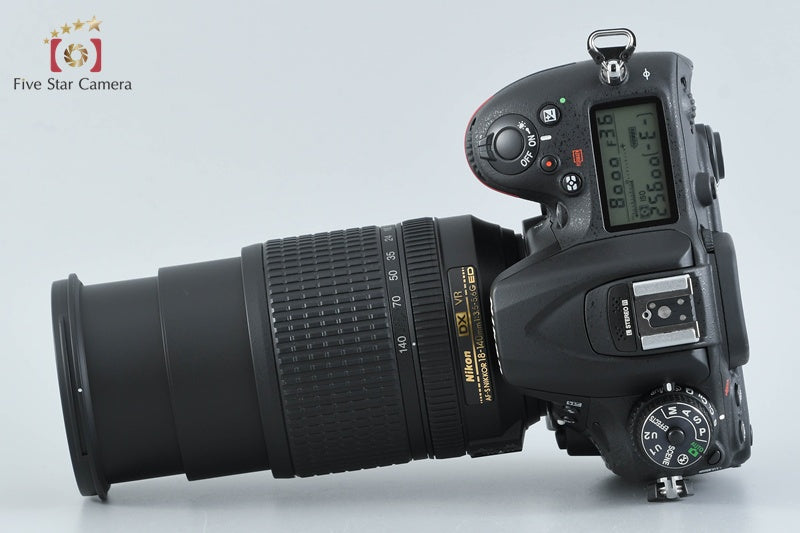 "Shutter count 295" Nikon D7200 24.2 MP DSLR 18-140 VR Lens w/ Box