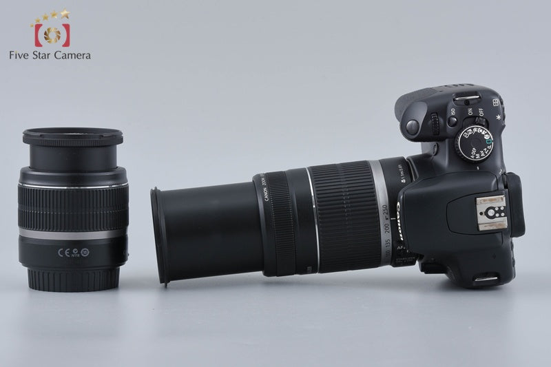 Canon EOS Kiss X2 / Rebel XSi /450D 12.2 MP 18-55 55-250 Lenses