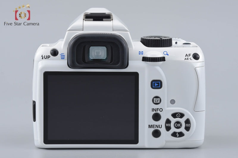 PENTAX K-r White x Brown 12.4 MP DSLR Camera + SMC DA 35mm AL White