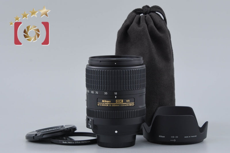 Nikon AF-S DX NIKKOR 18-300mm f/3.5-6.3 G ED VR