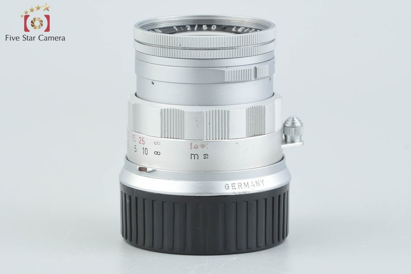 Leica SUMMICRON 50mm f/2 1st Later Model Leica M Mount