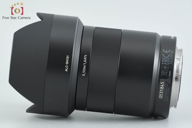 Sony Carl Zeiss Sonnar FE 55mm f/1.8 ZA T* SEL55F18Z