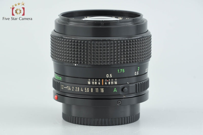 Canon New FD 50mm f/1.2