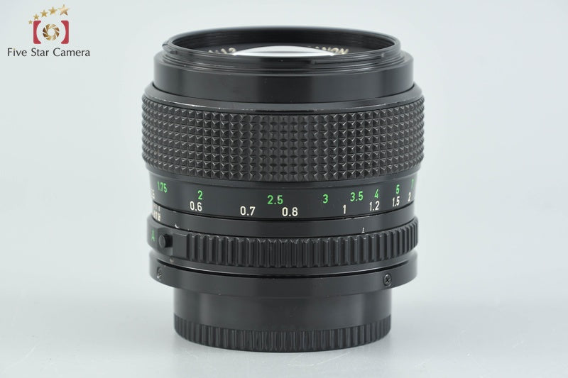 Canon New FD 50mm f/1.2
