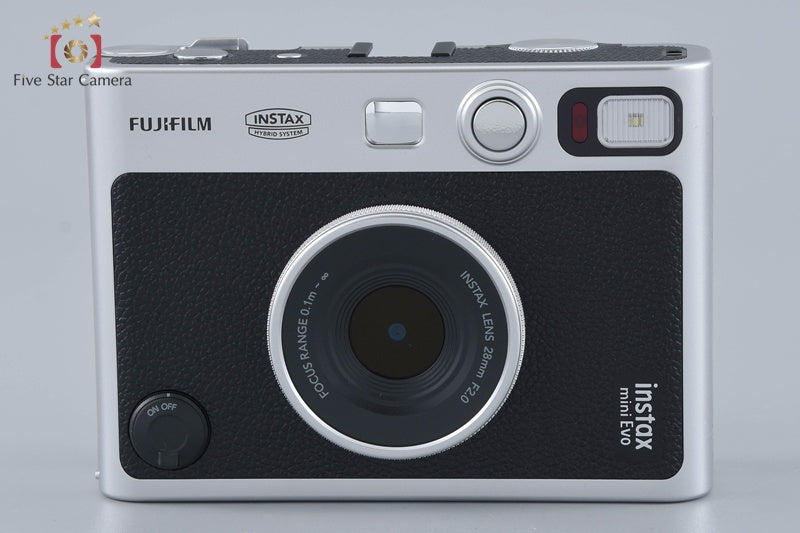Fujifilm Instax Mini Evo Black Hybrid Instant Film Camera w/ Box