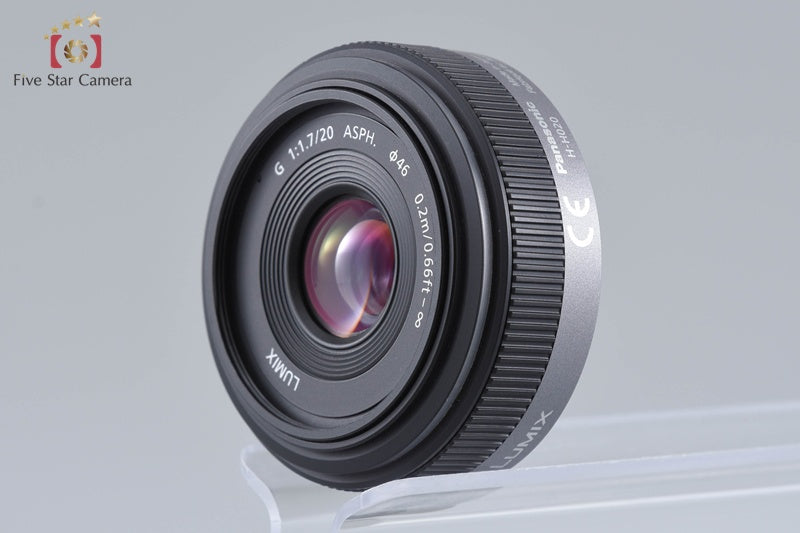 Panasonic LUMIX G 20mm f/1.7 ASPH. H-H020