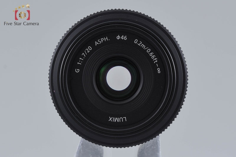 Panasonic LUMIX G 20mm f/1.7 ASPH. H-H020