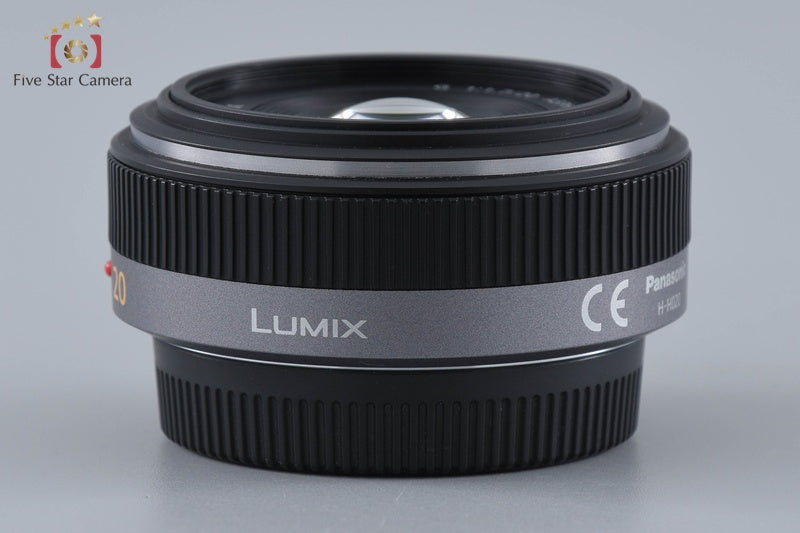 Panasonic LUMIX G 20mm f/1.7 ASPH. H-H020