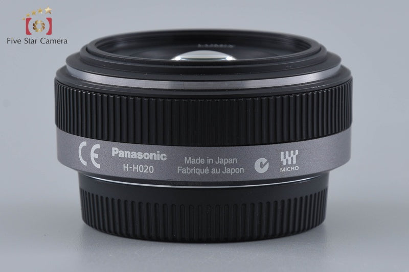 Panasonic LUMIX G 20mm f/1.7 ASPH. H-H020