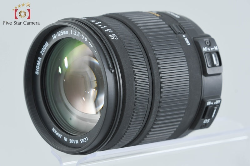 SIGMA 18-125mm f/3.8-5.6 DC OS HSM for Nikon