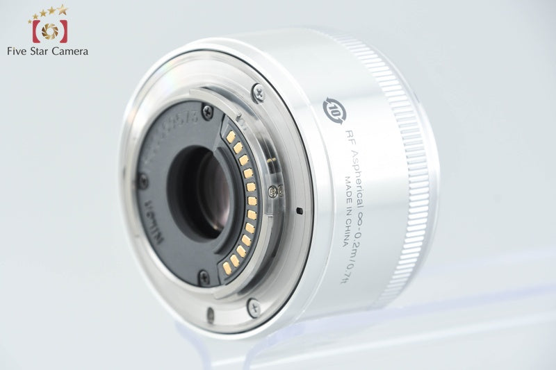 Nikon 1 NIKKOR 18.5mm f/1.8 Silver