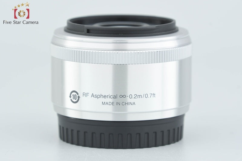 Nikon 1 NIKKOR 18.5mm f/1.8 Silver