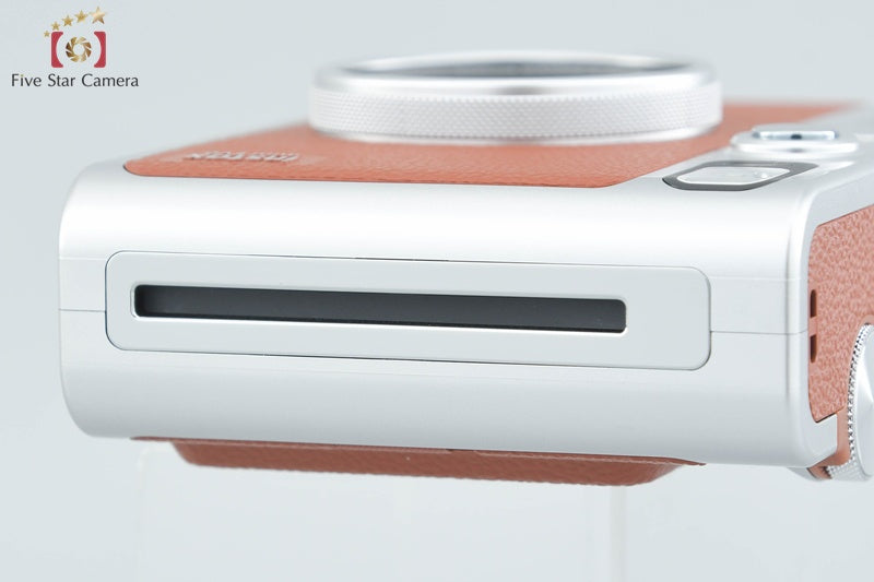 Fujifilm Instax Mini Evo Brown Hybrid Instant Film Camera w/ Box