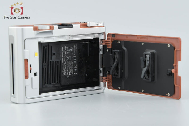 Fujifilm Instax Mini Evo Brown Hybrid Instant Film Camera w/ Box