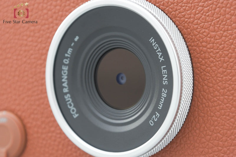 Fujifilm Instax Mini Evo Brown Hybrid Instant Film Camera w/ Box