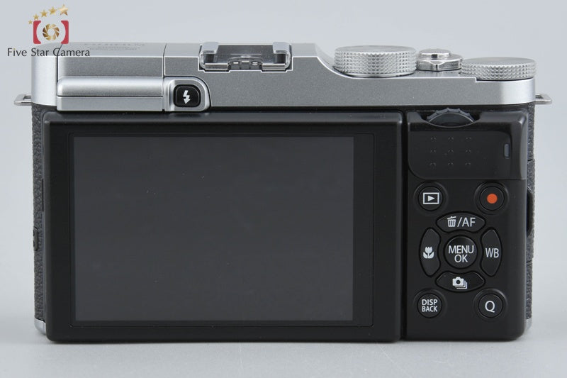Fujifilm X-M1 Silver 16.3 MP Digital Camera 16-50 27 Lenses w/ Box