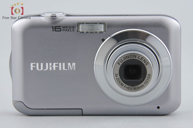 Fujifilm FINEPIX JV250 Silver 16.0 MP Digital Camera w/ Box