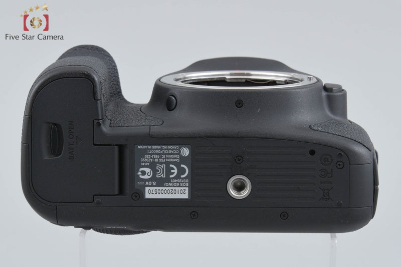 Canon EOS 6D 20.2 MP Full Frame Digital SLR Camera Body