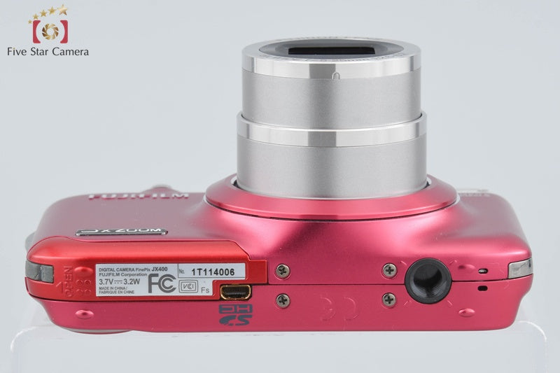 Fujifilm FinePix JX400 Red 16.0 MP Digital Camera w/ Box