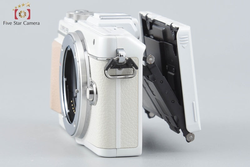 "Count 5,008" Olympus PEN Lite E-PL7 White 16.1 MP Digital Mirrorless Camera