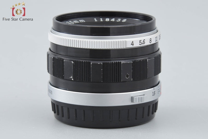 OLYMPUS E.ZUIKO AUTO-W 25mm f/4 for Pen F FT FV