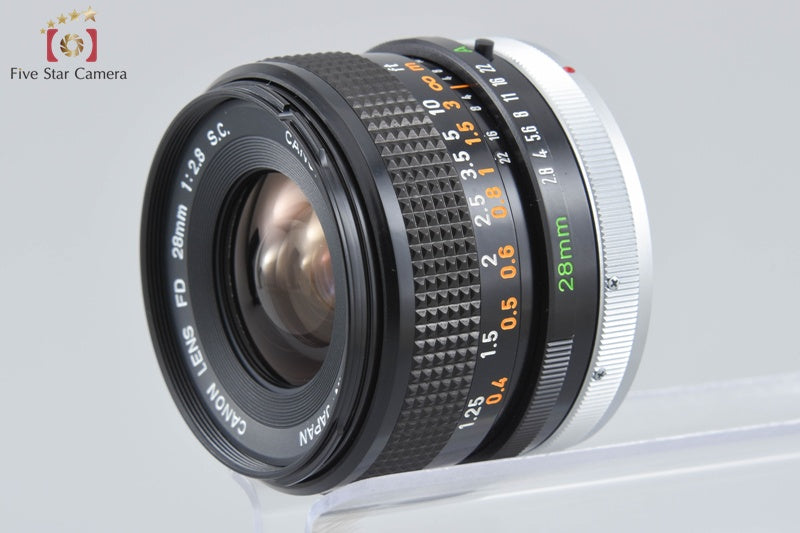 Canon FD 28mm f/2.8 S.C.