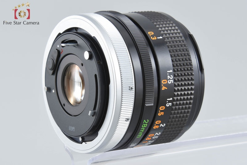 Canon FD 28mm f/2.8 S.C.