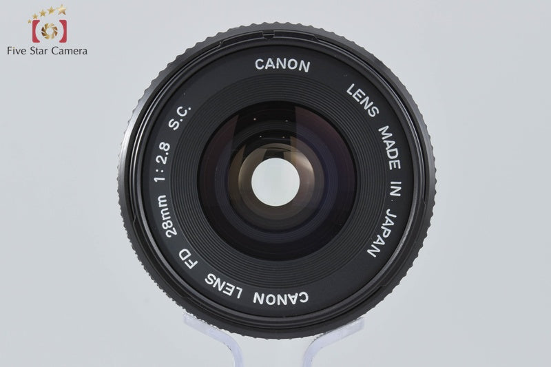 Canon FD 28mm f/2.8 S.C.