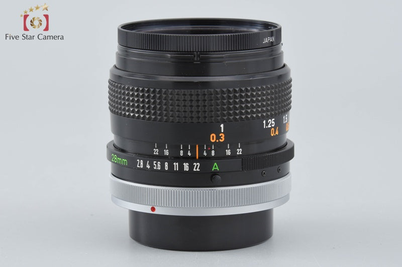 Canon FD 28mm f/2.8 S.C.