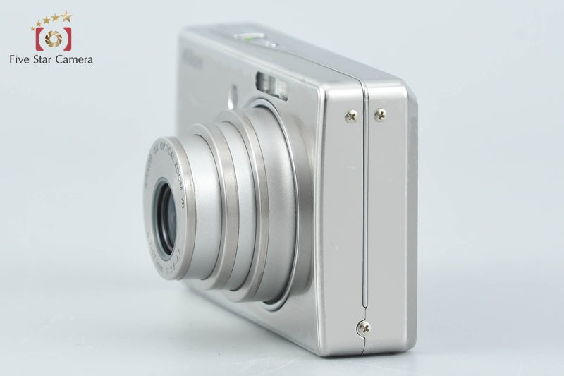 Nikon COOLPIX S510 Silver 8.1 MP Digital Camera w/ Box