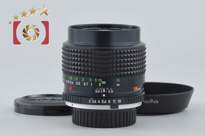 Minolta MC W.ROKKOR 28mm f/2