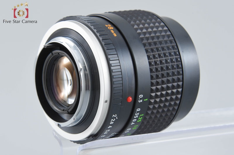 Minolta MC W.ROKKOR 28mm f/2