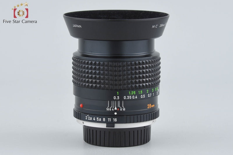 Minolta MC W.ROKKOR 28mm f/2