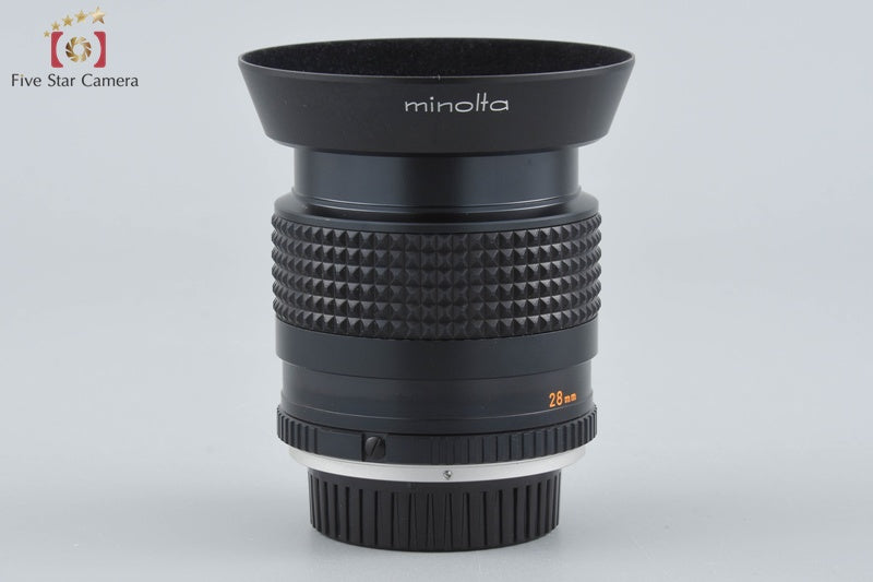 Minolta MC W.ROKKOR 28mm f/2