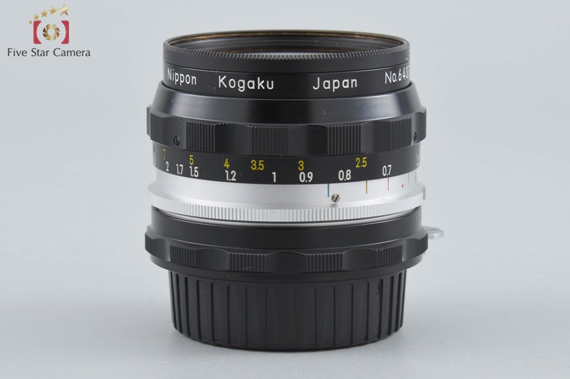 Nikon NIKKOR-H Auto 28mm f/3.5 Non Ai Lens