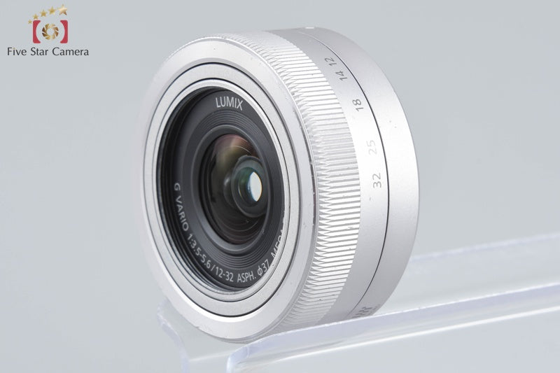 Panasonic LUMIX G VARIO 12-32mm f/3.5-5.6 ASPH. MEGA O.I.S. H-FS12032 Silver