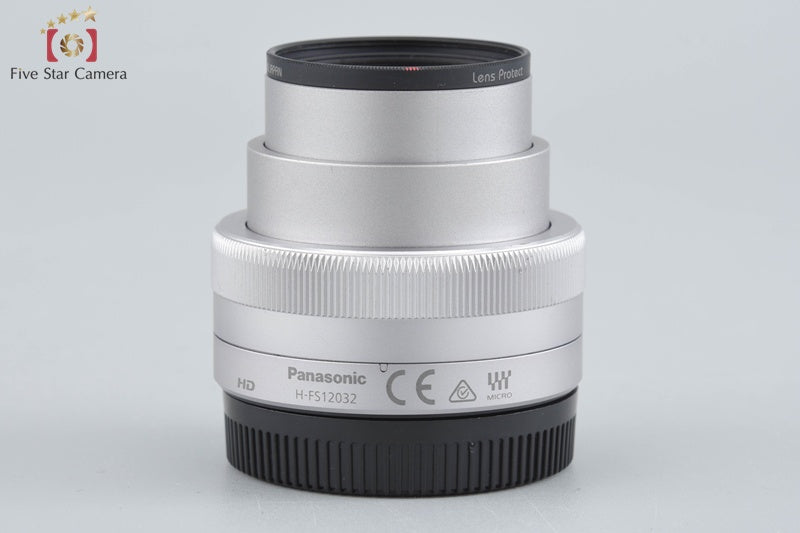 Panasonic LUMIX G VARIO 12-32mm f/3.5-5.6 ASPH. MEGA O.I.S. H-FS12032 Silver