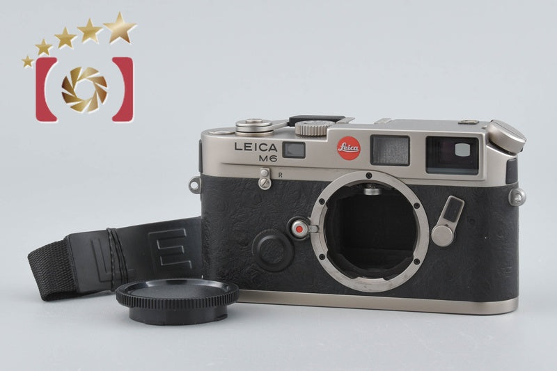 Leica M6 Titanium 35mm Rangefinder Film Camera Body
