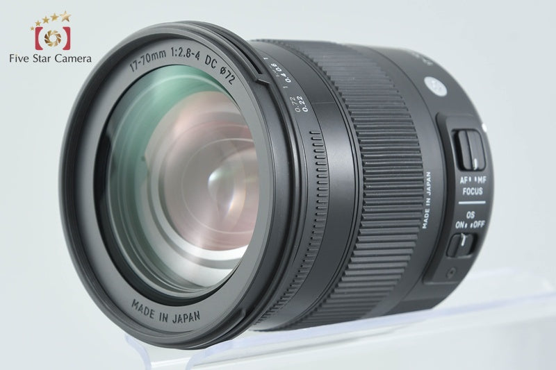 Sigma 17-70mm f/2.8-4 DC MACRO OS HSM Contemporary for Canon